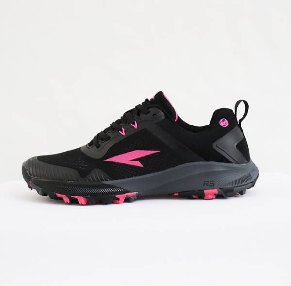 Zapatos Tennis Hick Women Black Fuchsia