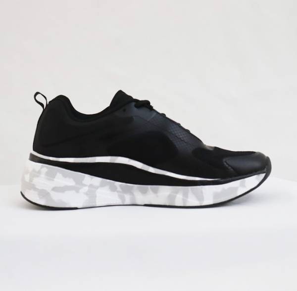 Zapatos Tennis Mikonos Women Black White - Imagen 2