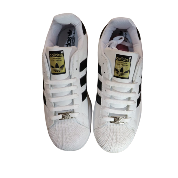 Zapatos Adidas Superstar White Women - Imagen 6